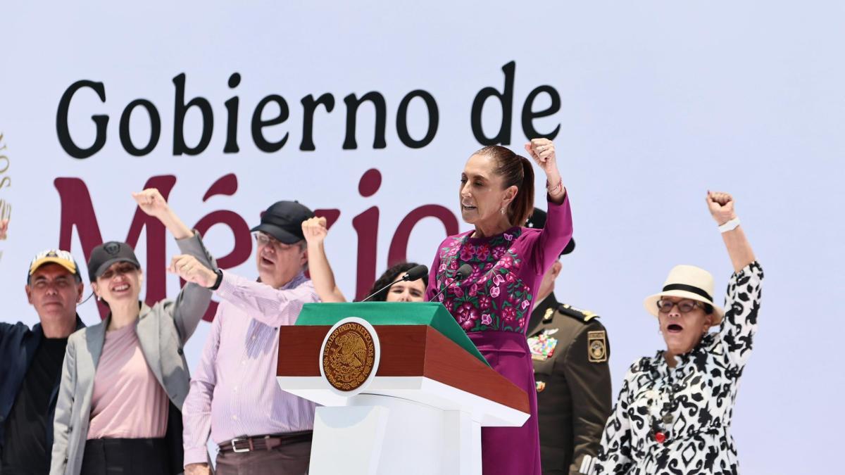 Fue un honor acompañar a la presidenta hoy; su liderazgo "llena de esperanza": Rosa Icela