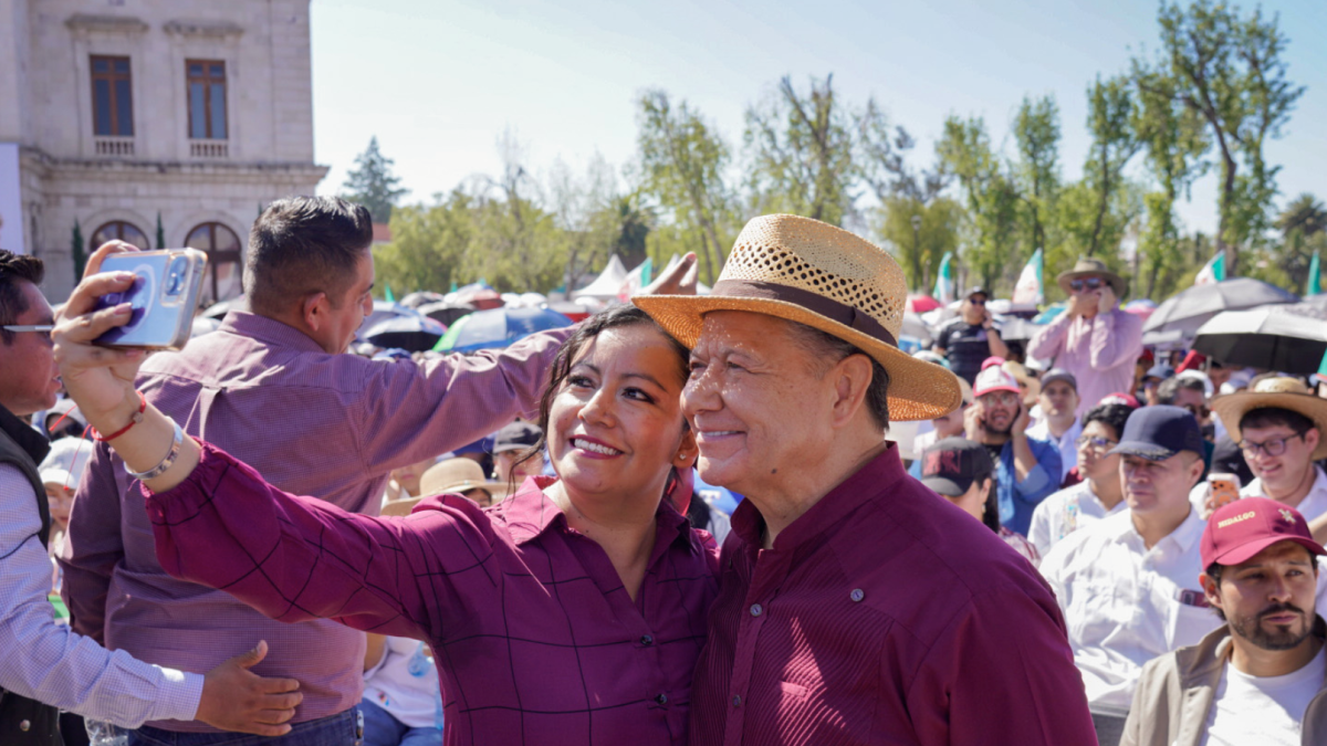 Gobernador de Hidalgo refrenda respaldo a Sheinbaum