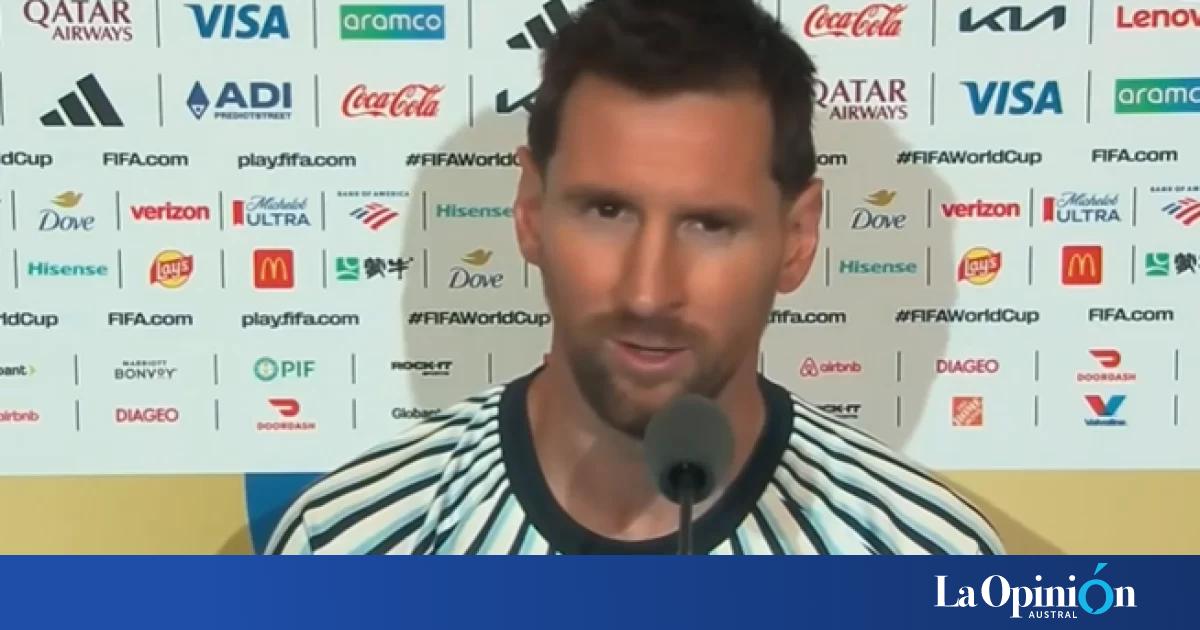 Messi habló de la emoción tras el gol en el debut del Mundial 2026: "Pase unos días difíciles"