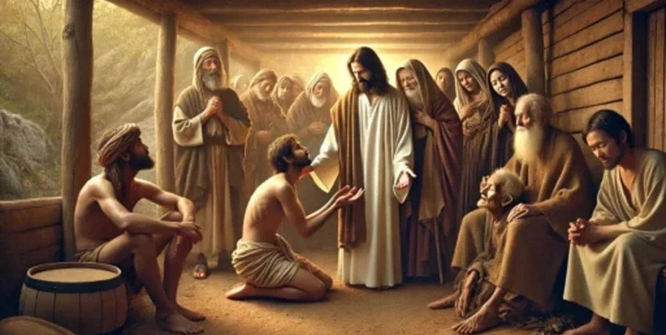 "Jesús, al ver a las muchedumbres, se compadecía de ellas"