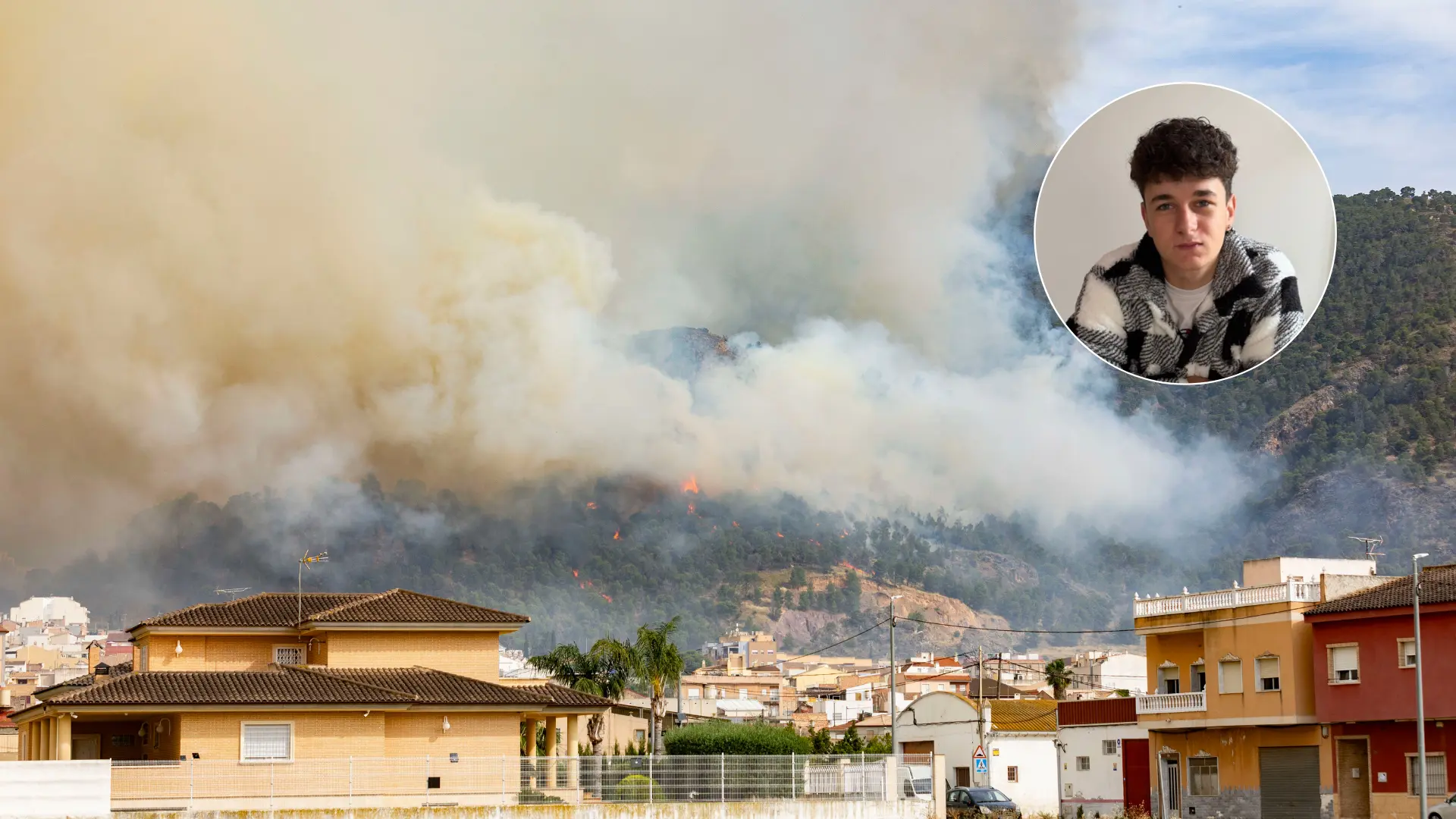 "Veíamos el fuego desde la puerta de casa": el angustioso relato de Miguel desde Los Garres, la pedanía afectada por las llamas