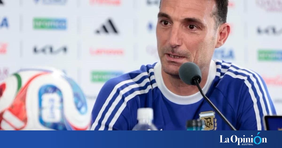 Lionel Scaloni habló en la previa del debut de Argentina en el Mundial: cómo esta Dibu Martínez, la chance de que juegue Messi y la posible línea de 3