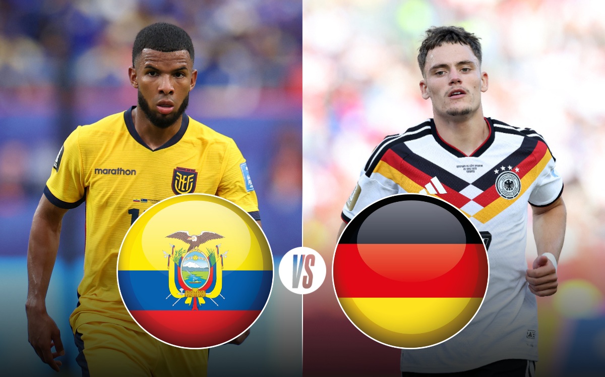 Dónde ver Ecuador vs Alemania: A qué hora juegan EN VIVO