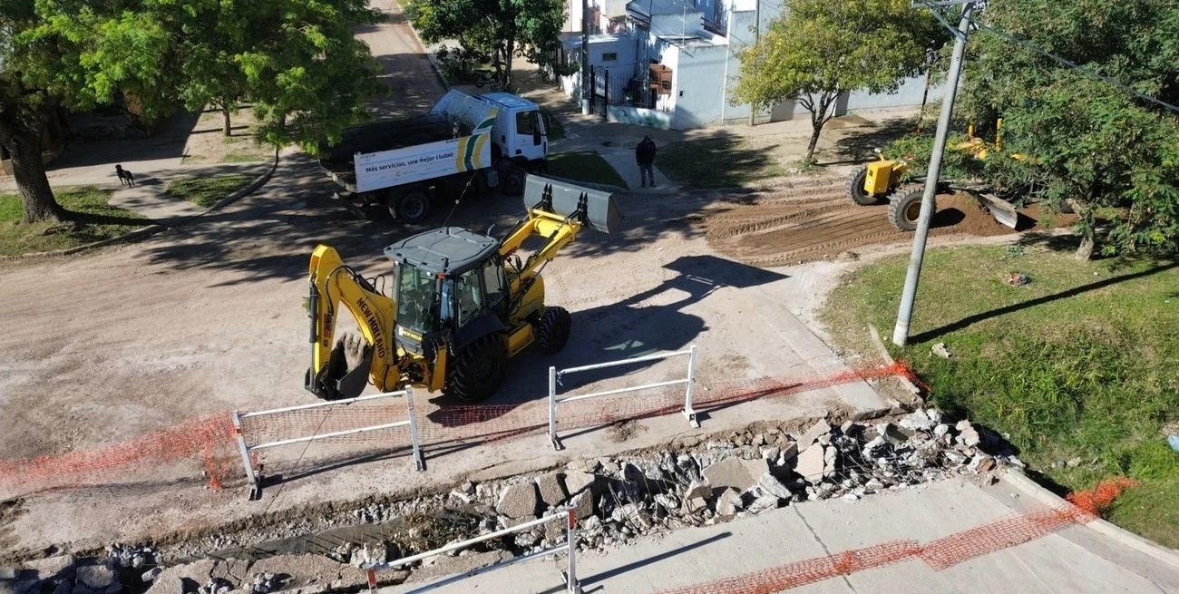 Ceres ejecuta obras clave para mejorar la conectividad y recuperar su principal plaza