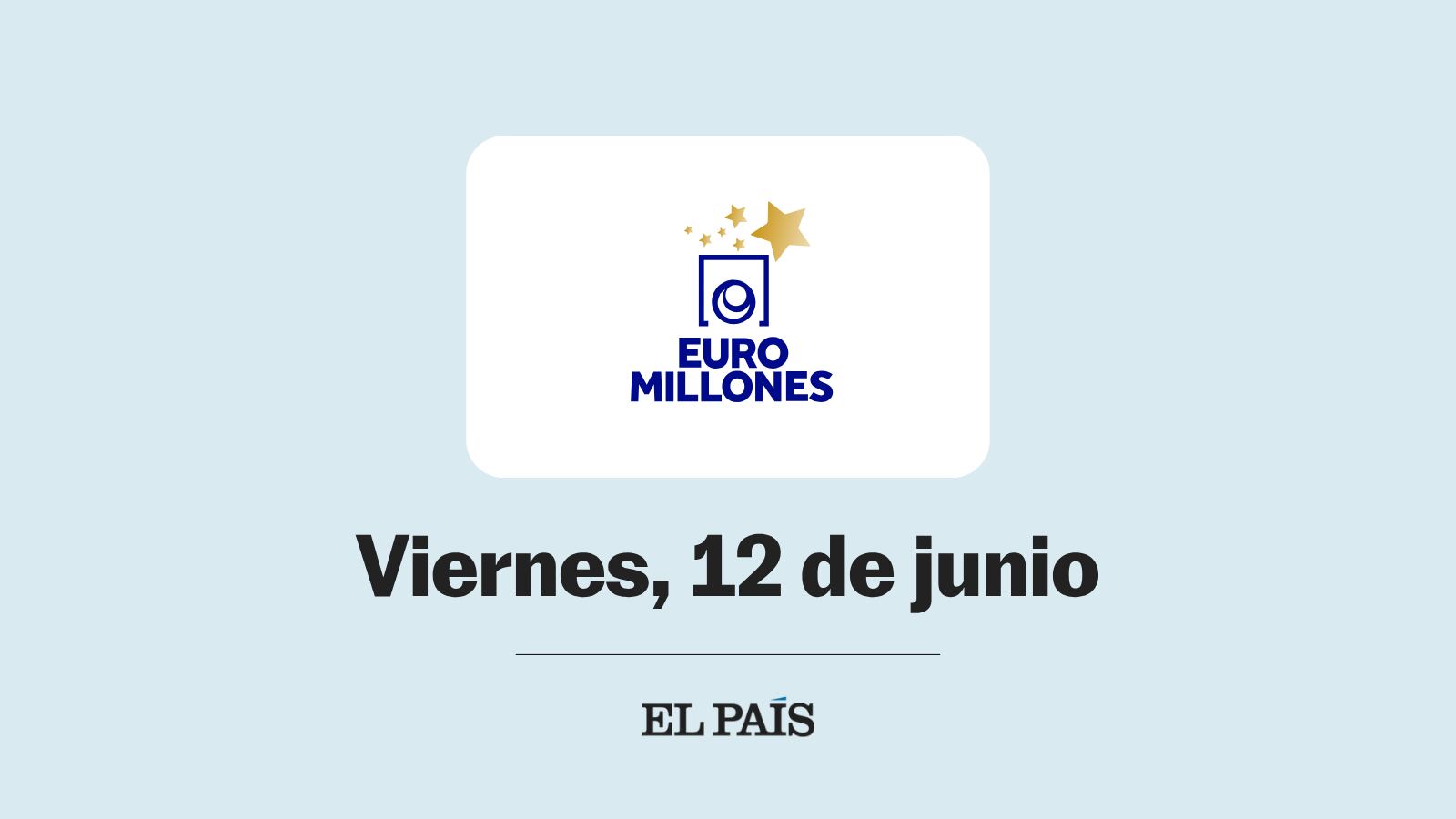Euromillones: comprobar sorteo del viernes 12 de junio