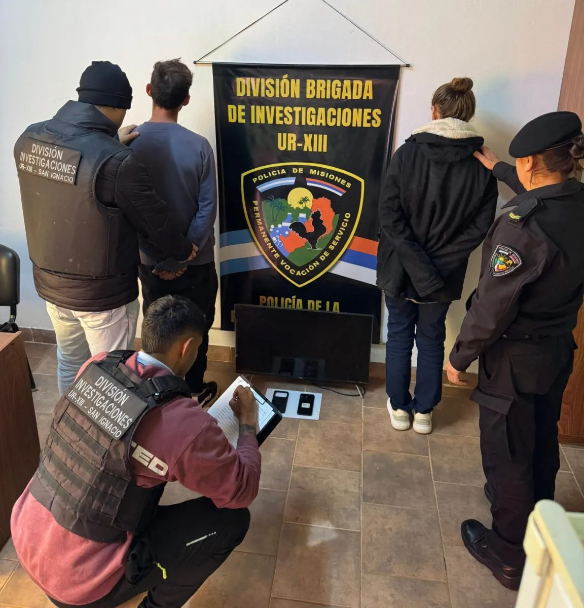 La Policía los sorprendió vendiendo lo robado en San Ignacio