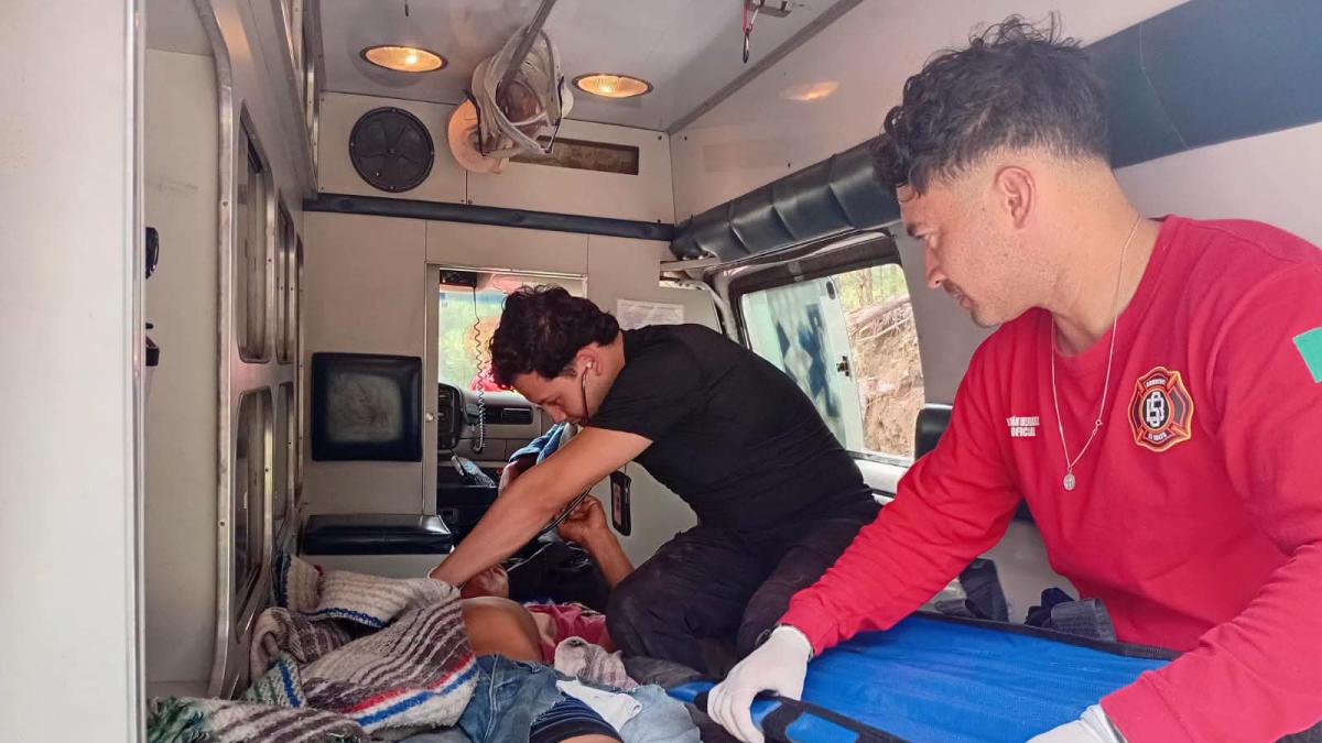 Joven resulta grave tras caer 120 metros a un barranco en Pueblo Nuevo, Durango