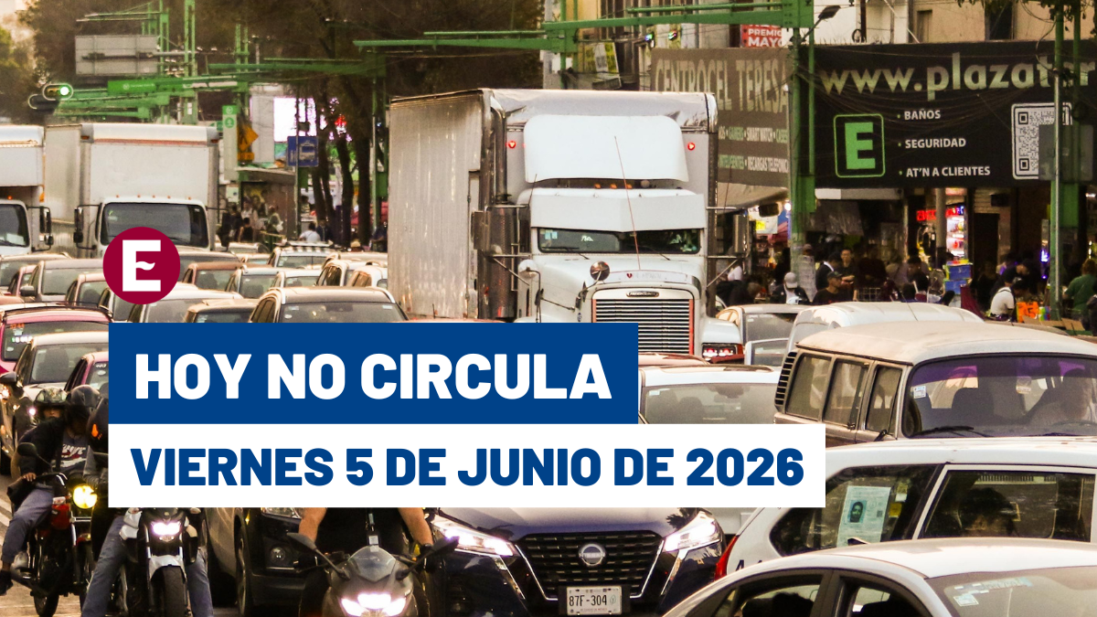 Viernes de Hoy no Circula aplica para estos vehículos en CDMX y Edomex