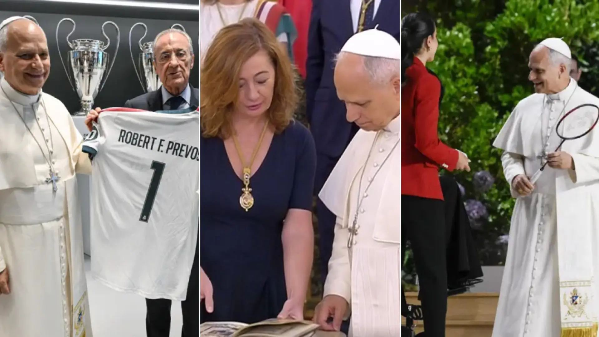 Los regalos al papa León XIV: de códices históricos a una camiseta del Madrid