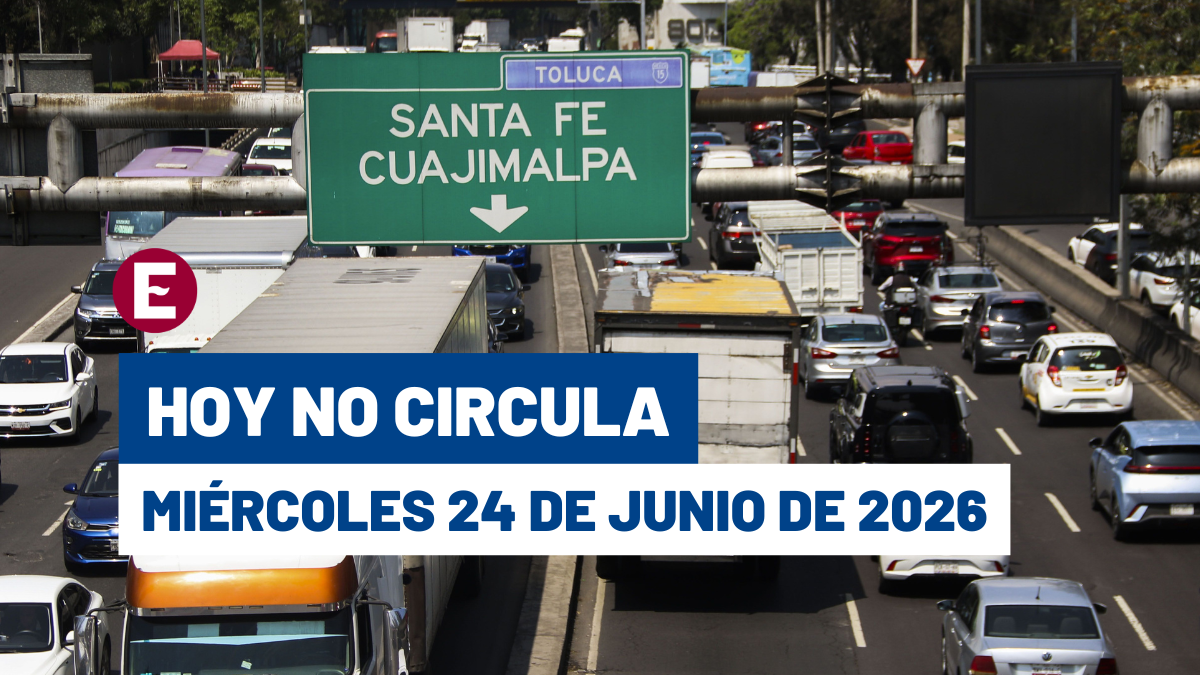 Miércoles de Hoy no Circula en CDMX y Edomex deja en casa a estos autos