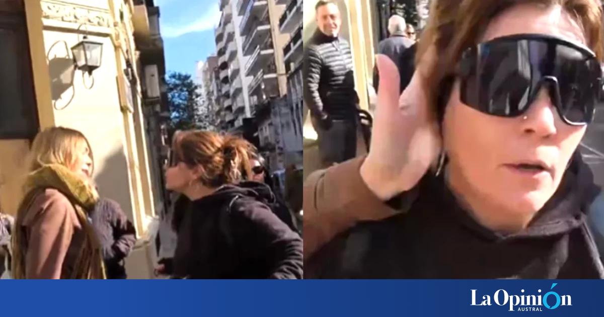 Una mujer insultó y escupió a Lilia Lemoine en el acto por el Día de la Bandera: la diputada respondió con un cachetazo