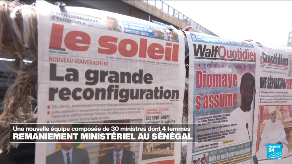 Remaniement ministériel au Sénégal : une nouvelle équipe de 30 ministres dont 4 femmes
