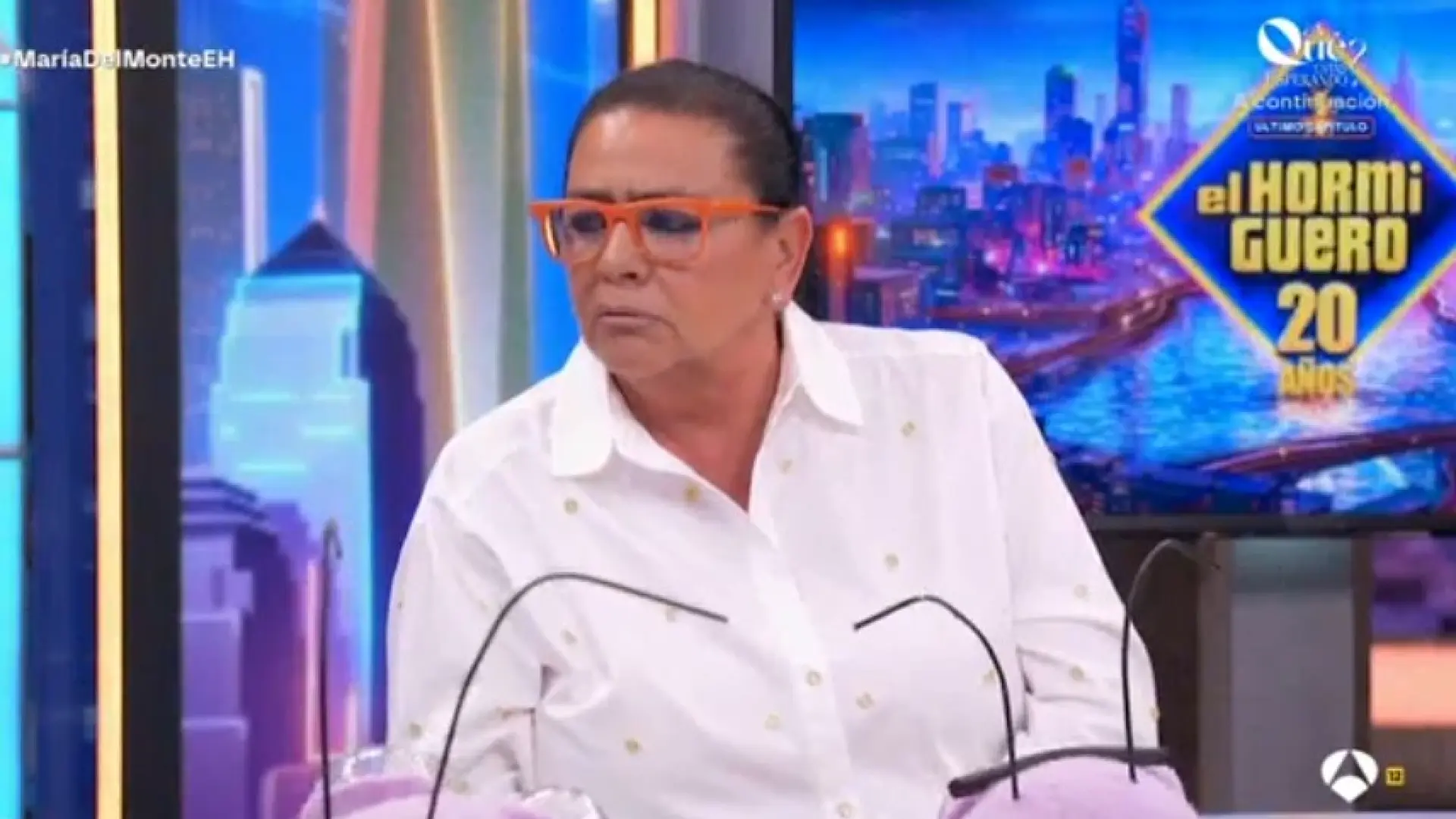 María del Monte recuerda la vez que la intuición le salvó de una redada por drogas