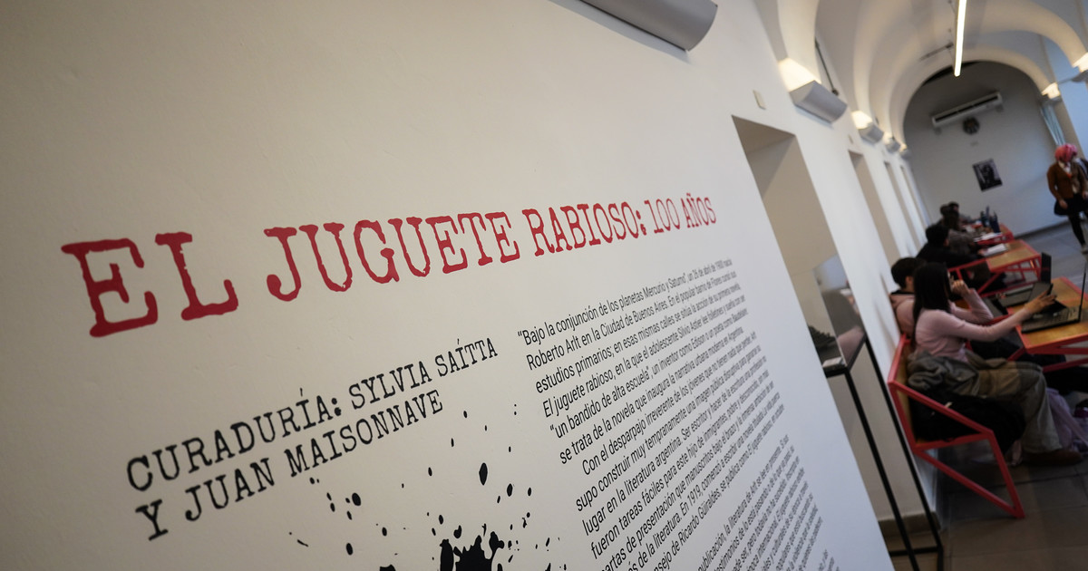 'El juguete rabioso' cumple 100 años: una muestra celebra la novela que cambió la literatura argentina