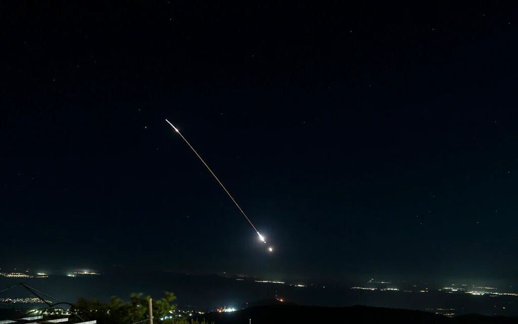 Iran fires missiles at Israel for first time in two months; Trump tells Netanyahu not to retaliate