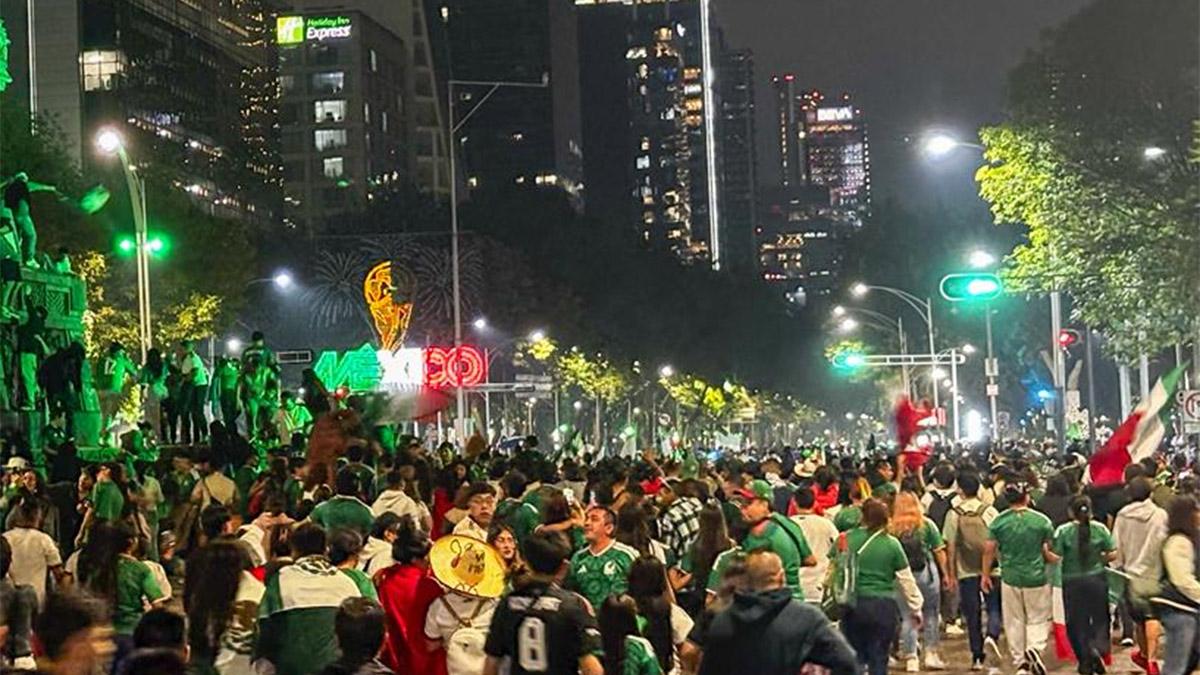 Aitana, hermana, ya eres mexicana: Bonmatí celebró en Paseo de la Reforma