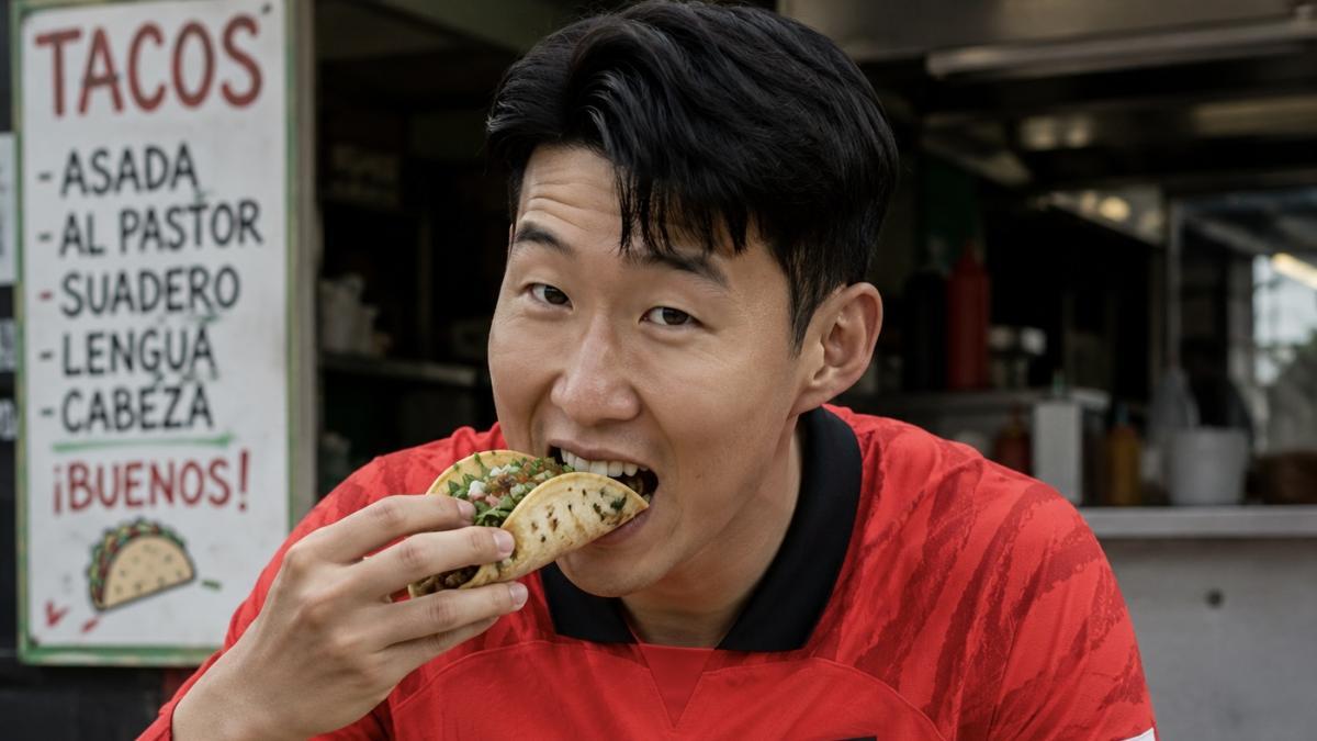 Mundial 2026: Heung-min Son es captado comiendo tacos al pastor en Guadalajara