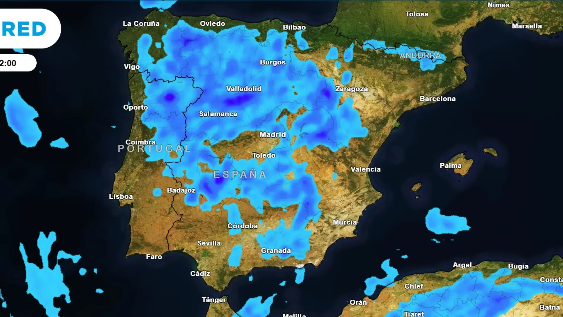 La Aemet alerta de tormentas para las próximas horas, con chubascos y granizo: "Precaución"