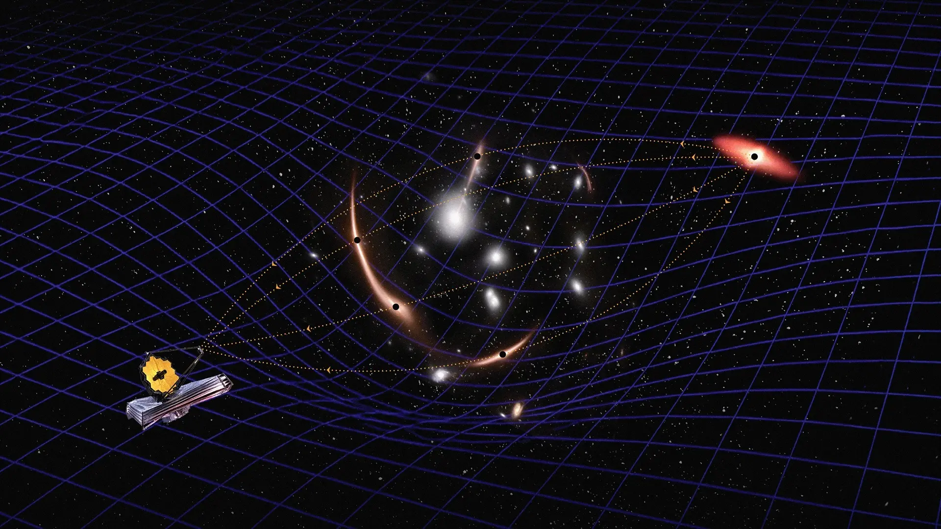 Detectan un agujero negro "dormido" en el universo primitivo