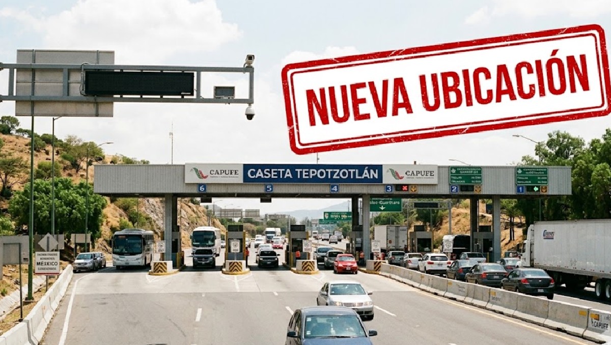 Dónde estará la NUEVA caseta de Teotihuacán sobre la México