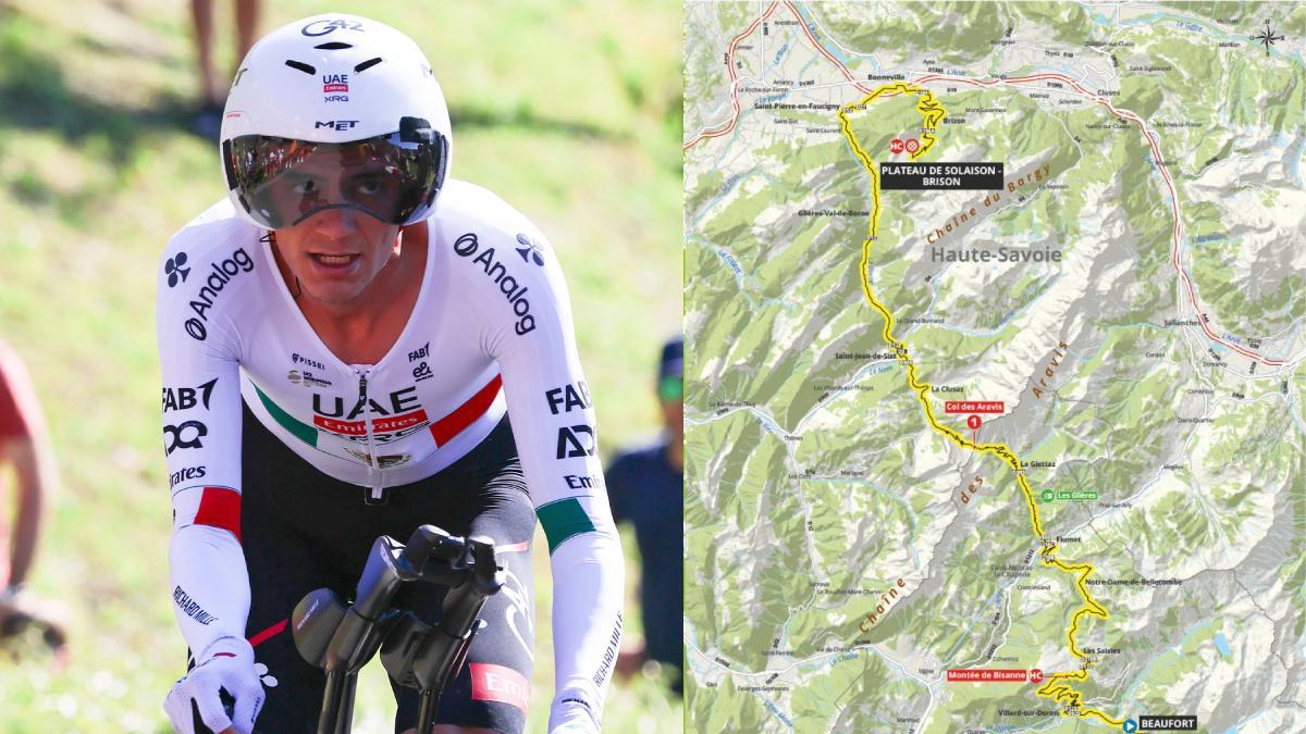 Isaac del Toro a 49 segundos y 120 km de la gloria eterna en Auvergne Rhone