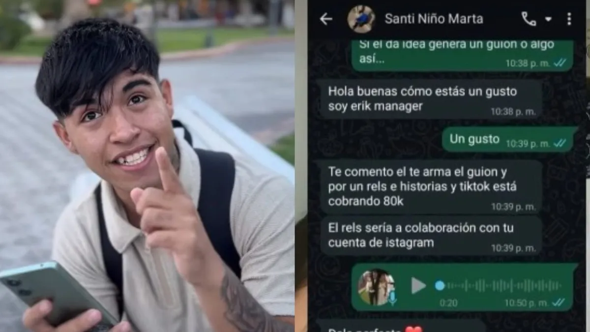 Otra vez, el "Niño Marta" envuelto en un escándalo: lo acusan de incumplir una publicidad con un local de Rawson