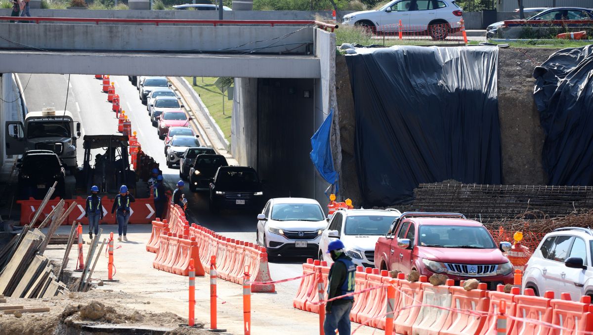Obras viales en San Pedro generan tráfico y afecta a conductores