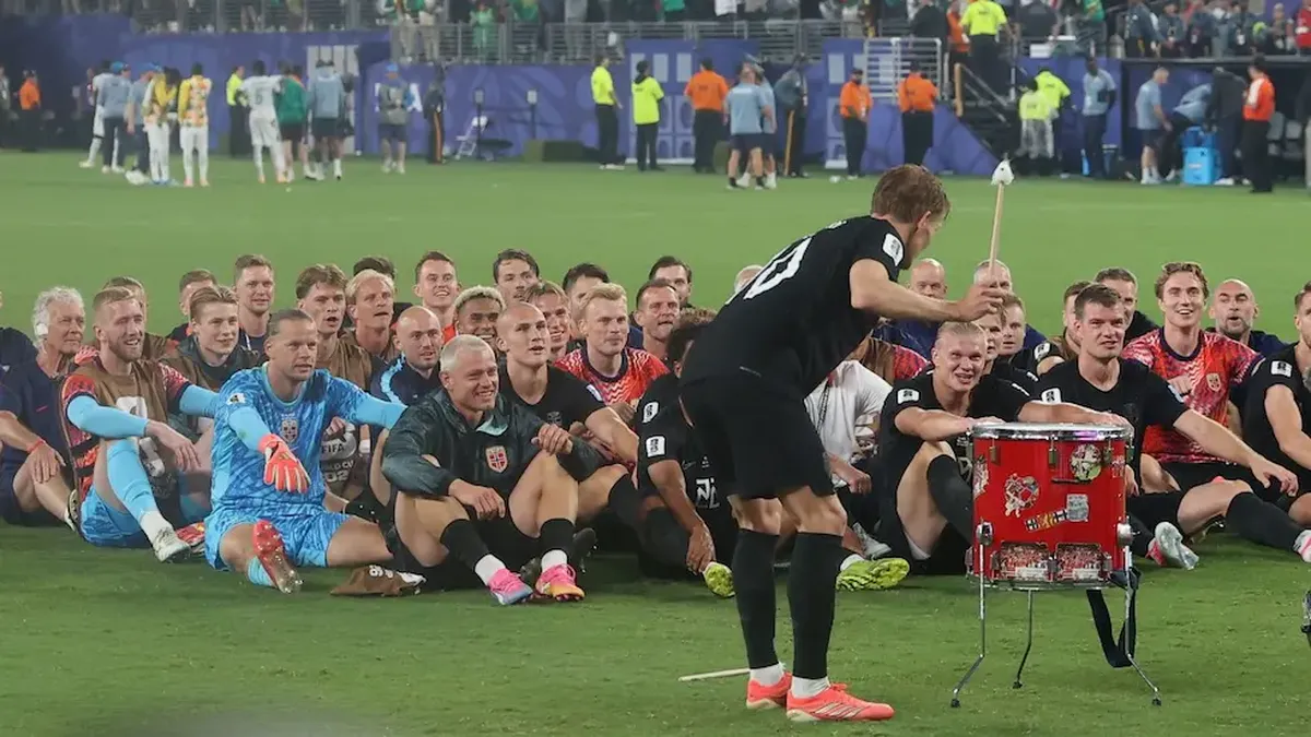 "Remo vikingo": el festejo viral de Noruega en el Mundial