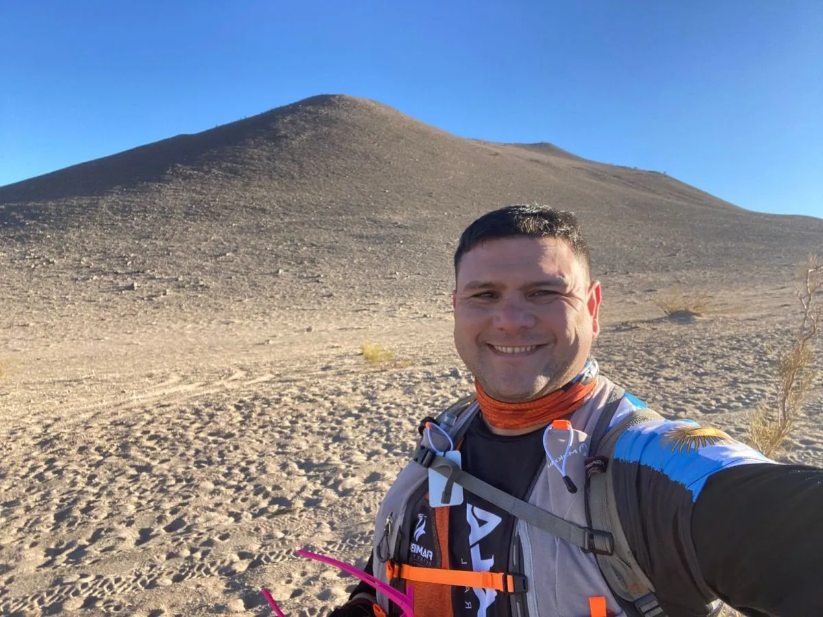 El misionero Rubén Saucedo completó la exigente ultra de Fiambalá