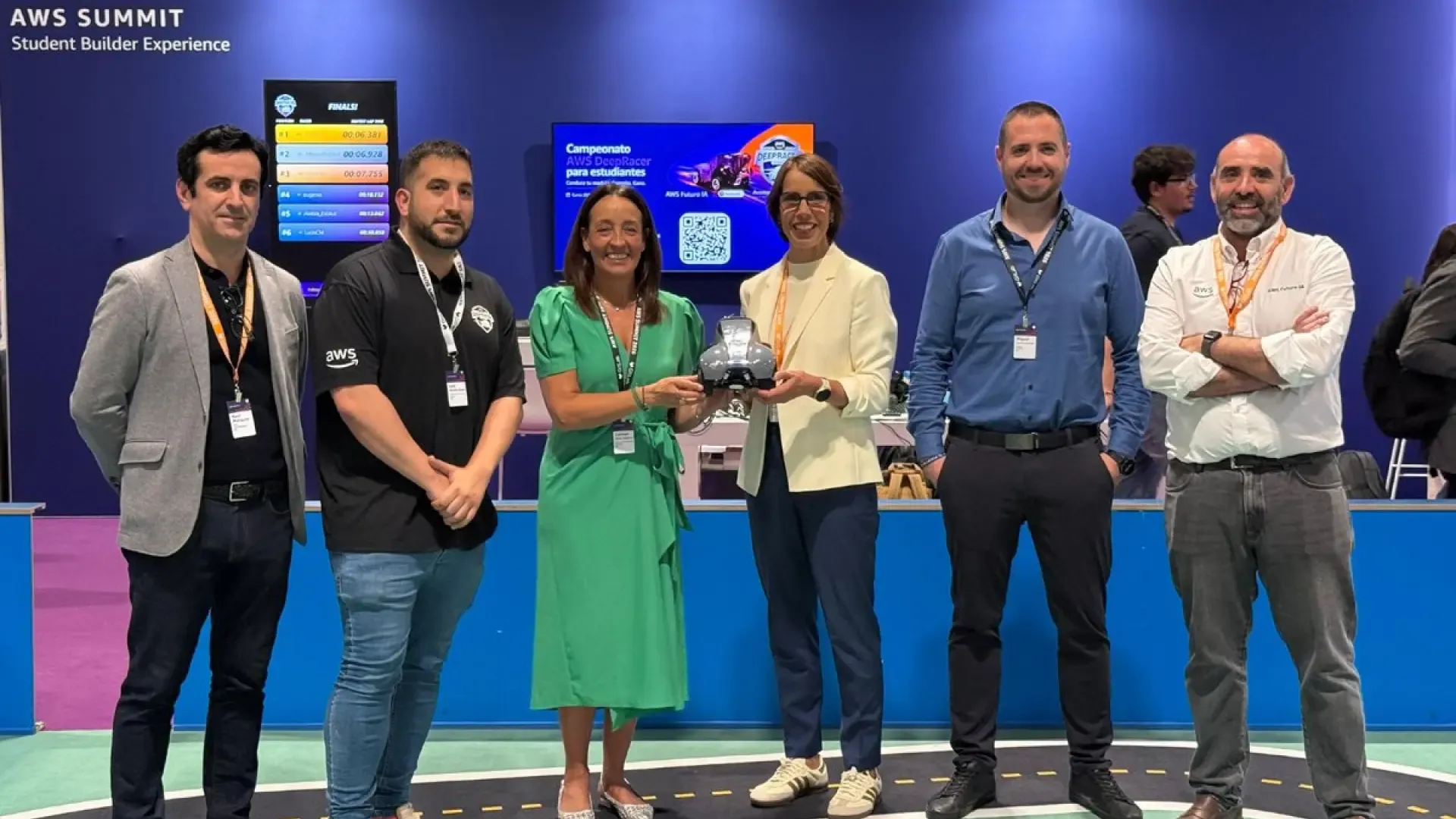 Aragón acogerá la final del primer campeonato de conducción autónoma de Amazon para estudiantes