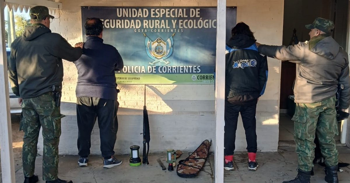 Cayeron en Goya por organizar tours de caza furtiva en campos privados