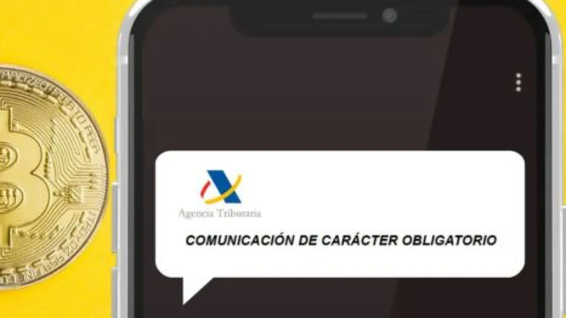 El correo de la Agencia Tributaria que pide un pago con criptomonedas por "regularización tributaria internacional" es phishing