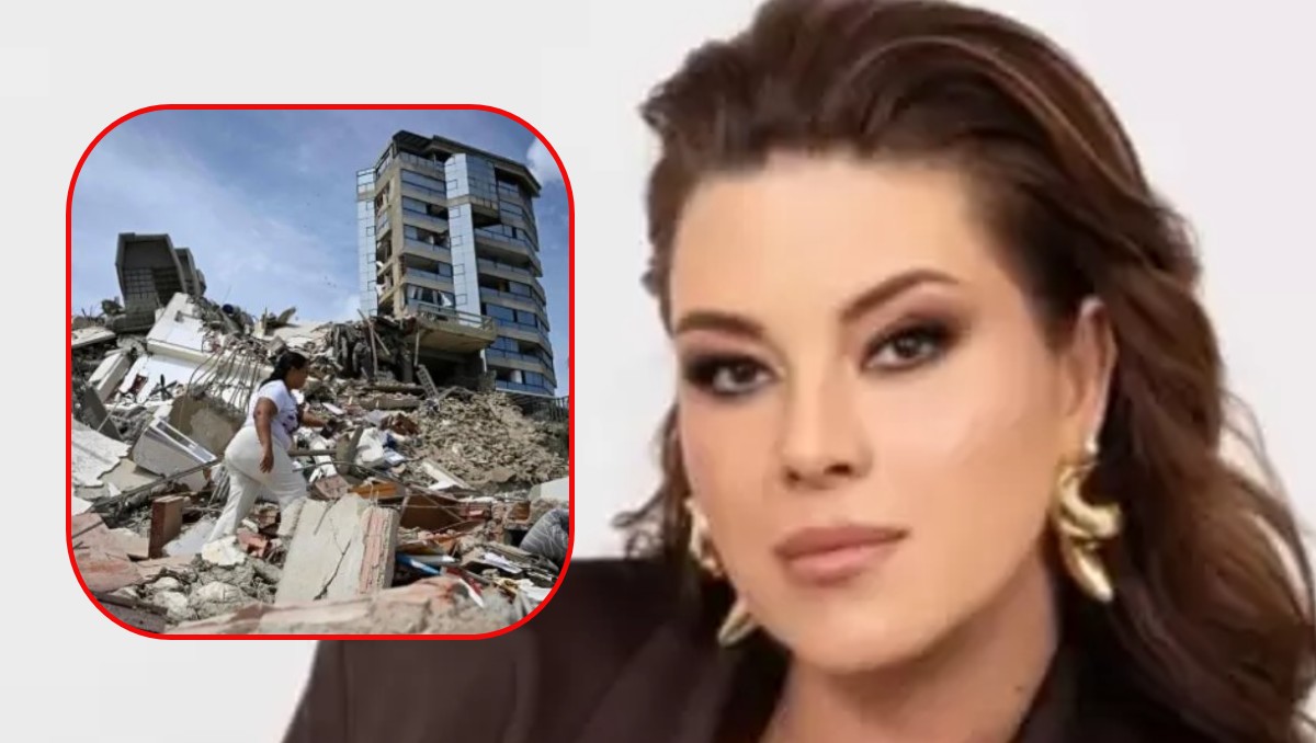 Alicia Machado revela su tío está desaparecido por terremoto Venezuela