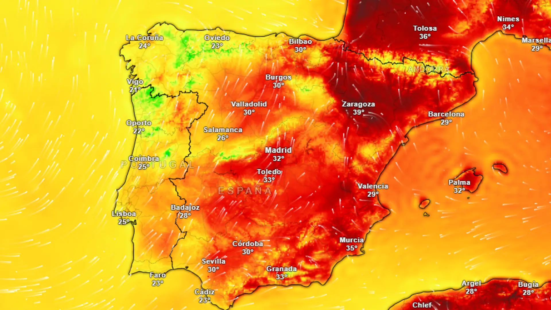 La ola de calor llega a su fin hoy, pero las altas temperaturas continuarán dos semanas más