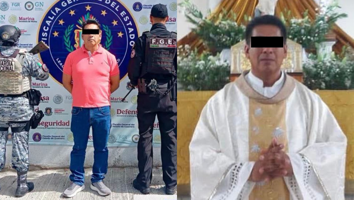 Detienen a sacerdote por violación agravada contra menor Guerrero