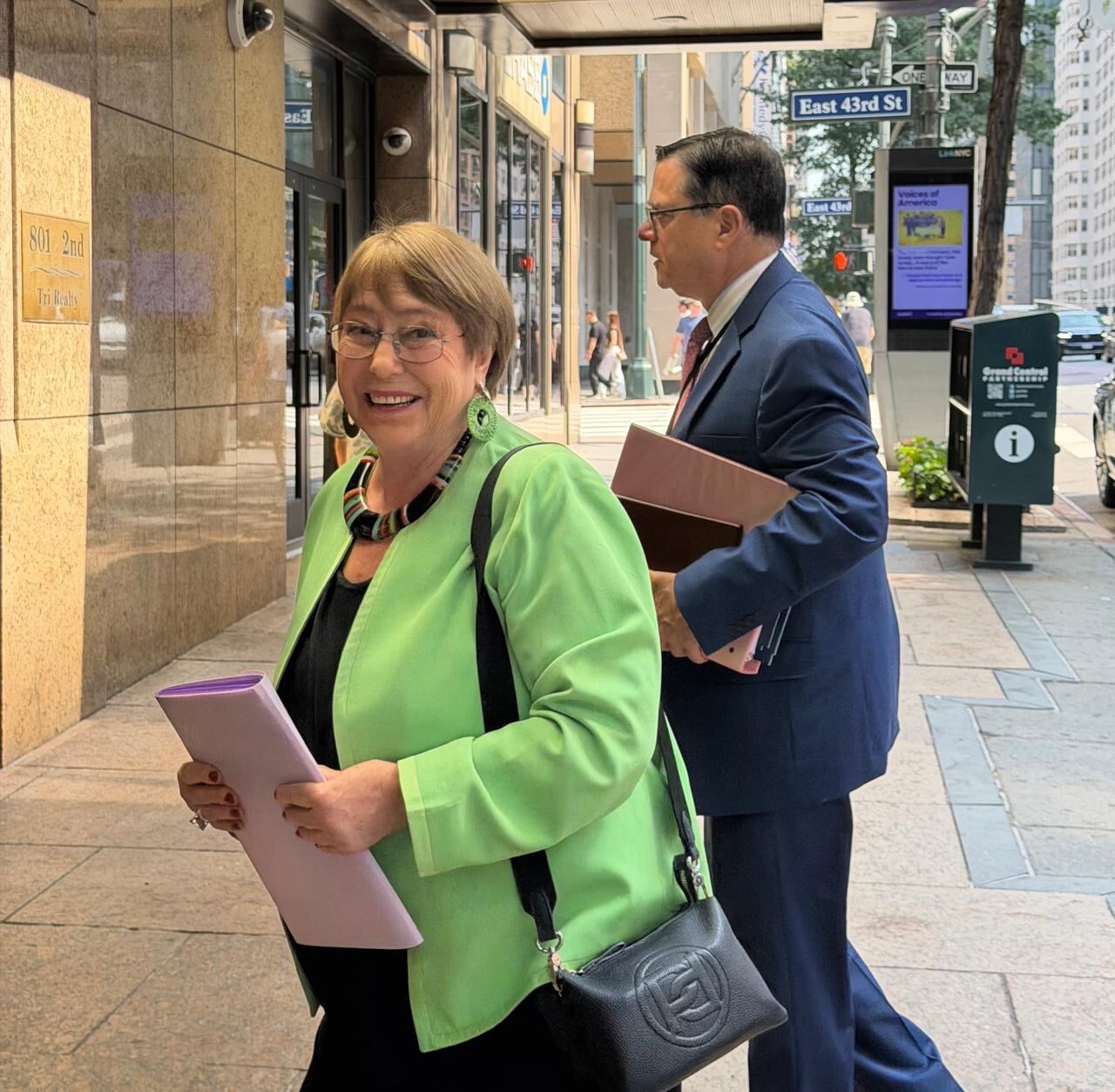 Bachelet expone ante Consejo de Seguridad de la ONU y canciller marca nuevamente distancia de su candidatura