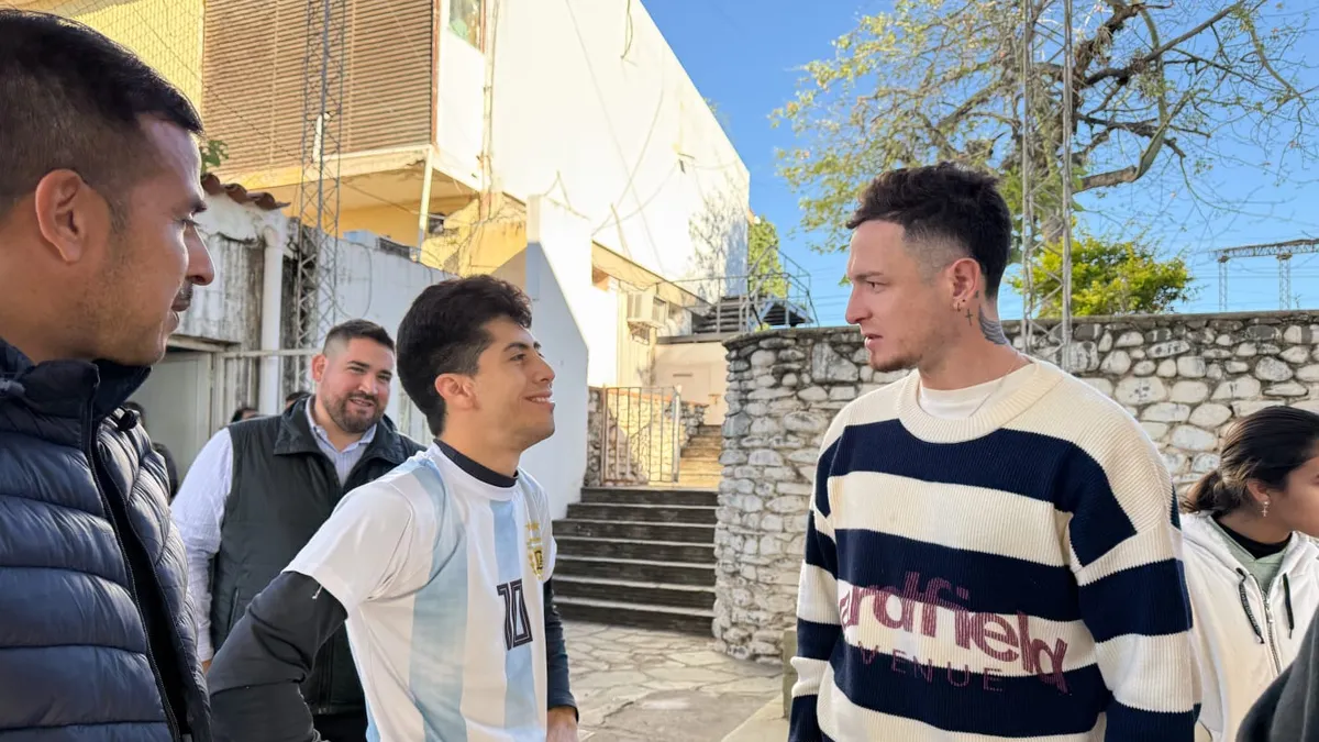 Aníbal Moreno visitó el Centro Terapéutico