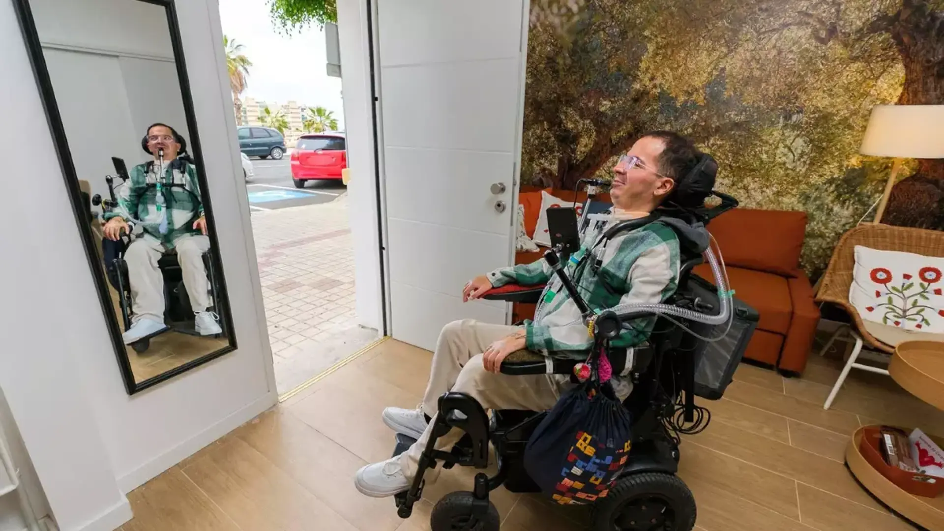 Miguel Planas, el joven tetrapléjico que ha pasado 6 años en un hospital por no tener una vivienda adaptada
