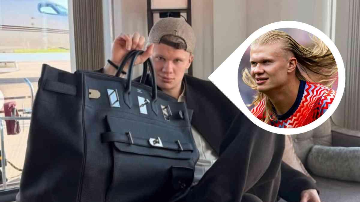 La millonaria colección de bolsos Birkin de Erling Haaland; ¡goles y alta costura!