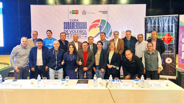 En agosto, la élite del voleibol sudamericano competirá en la ciudad de Cochabamba
