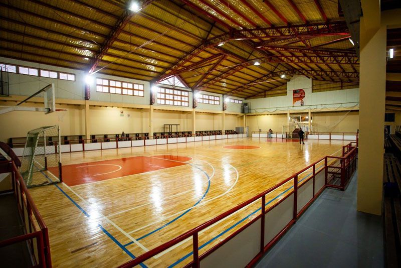 Avanzan obras en tres gimnasios de Ushuaia