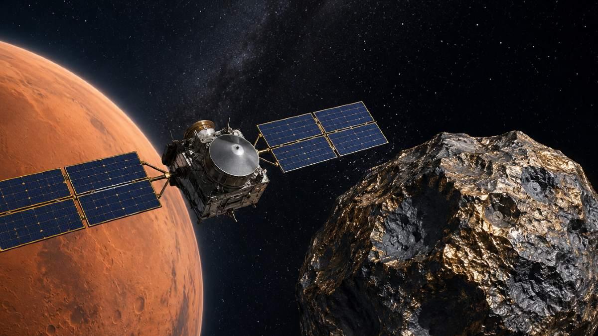 NASA se acerca al asteroide Psyche, uno de los objetos más enigmáticos del espacio