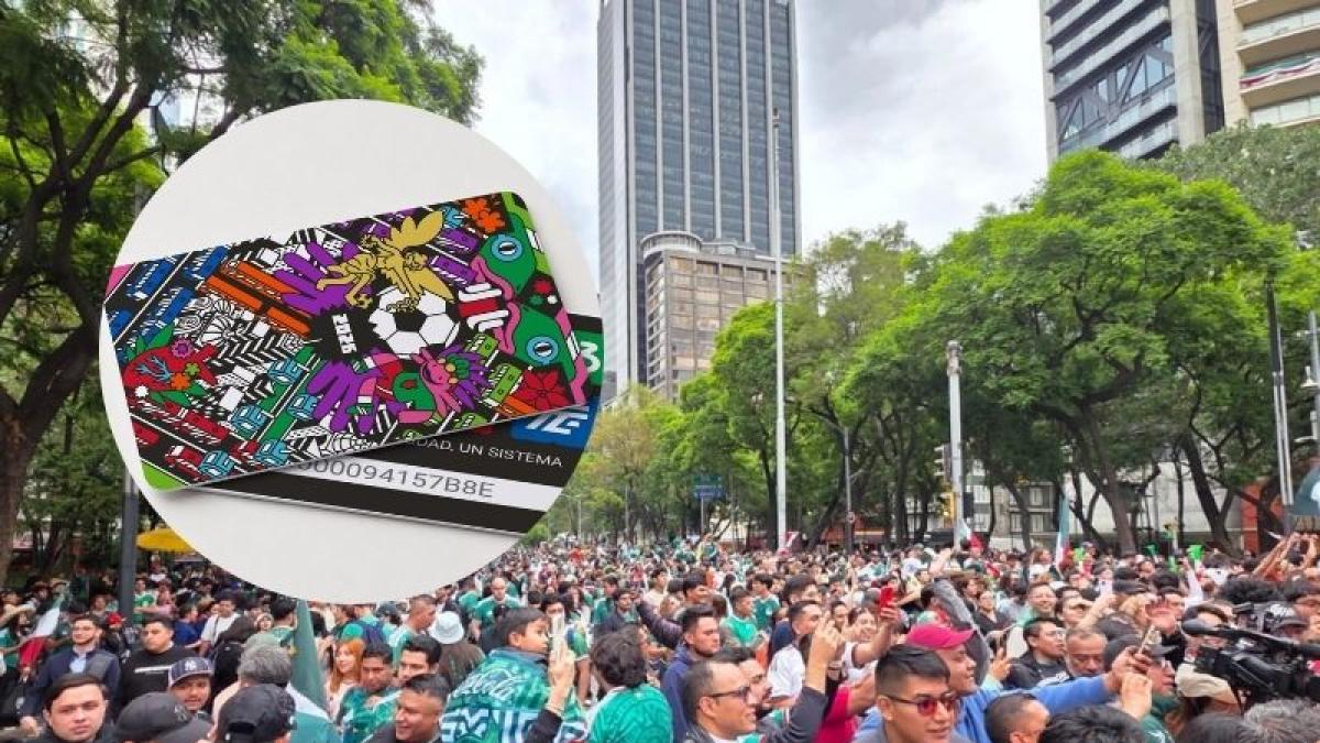 Abarrotan Campo Marte para conseguir tarjeta MI conmemorativa del Mundial