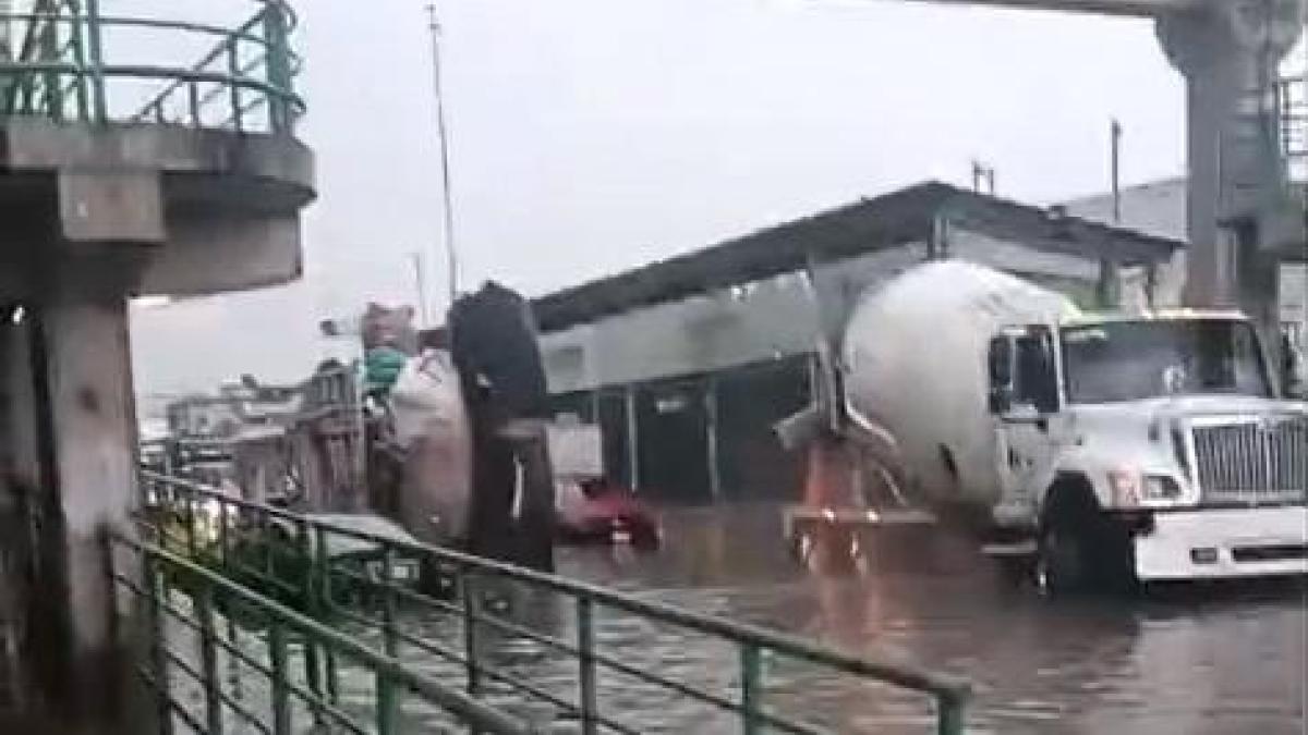 Lluvia golpea con intensidad a varios municipios del Edomex