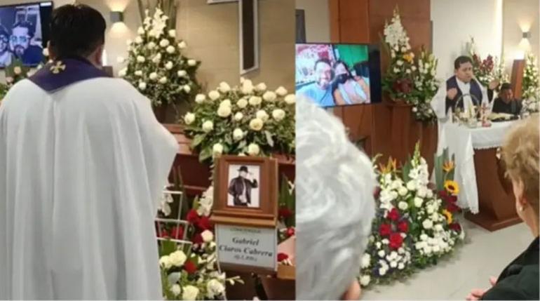 Entre lágrimas, despiden a Gabriel Claros y piden justicia por su muerte