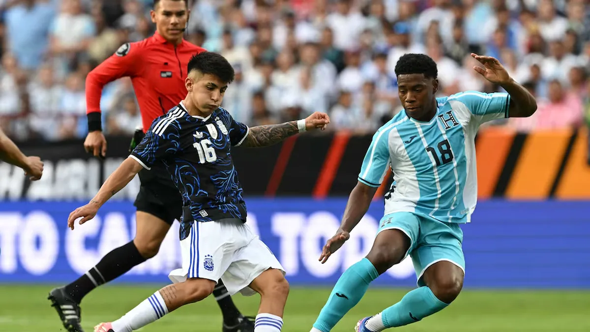 La Selección Argentina le gana 2 a 0 a Honduras
