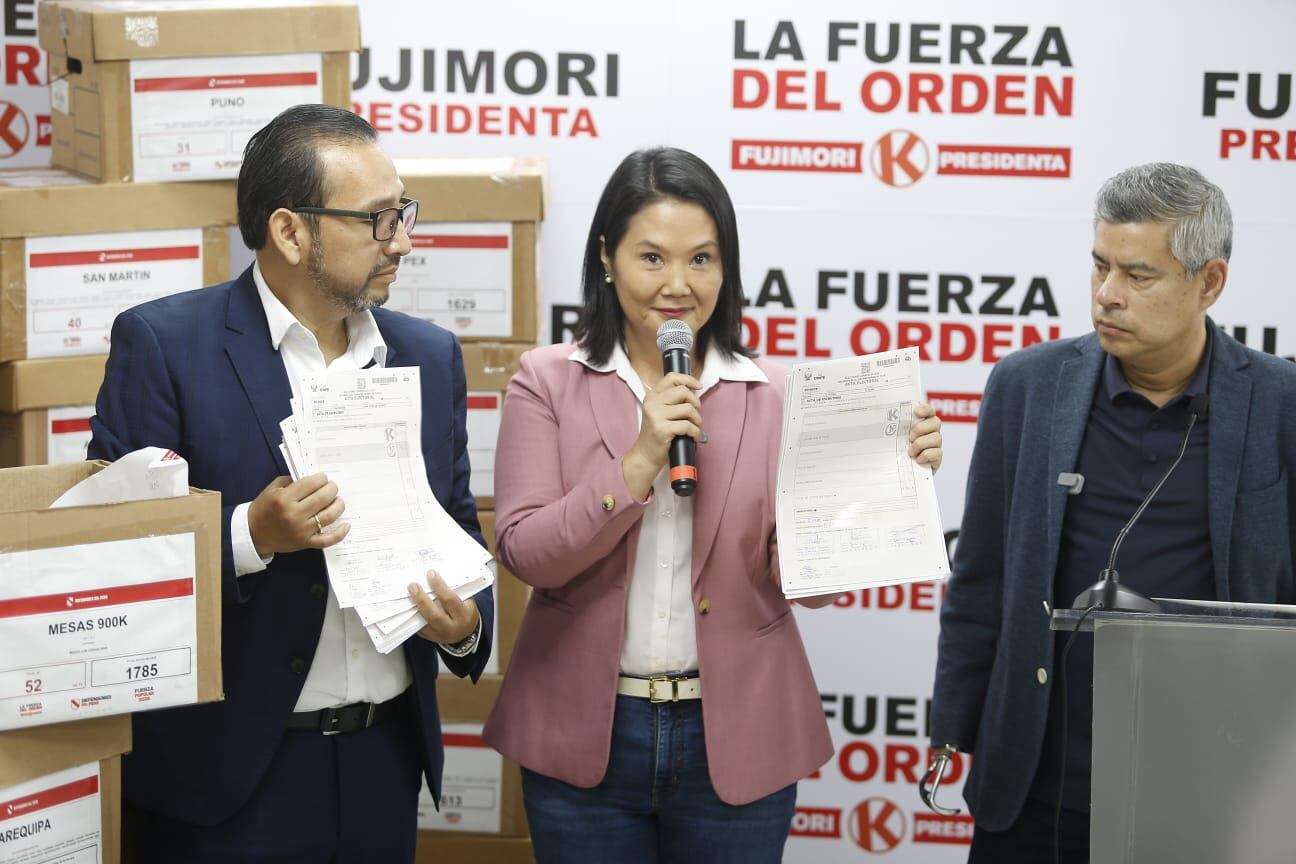 Keiko Fujimori dice que tendrá un Gabinete Ministerial "amplio, plural y con experiencia"