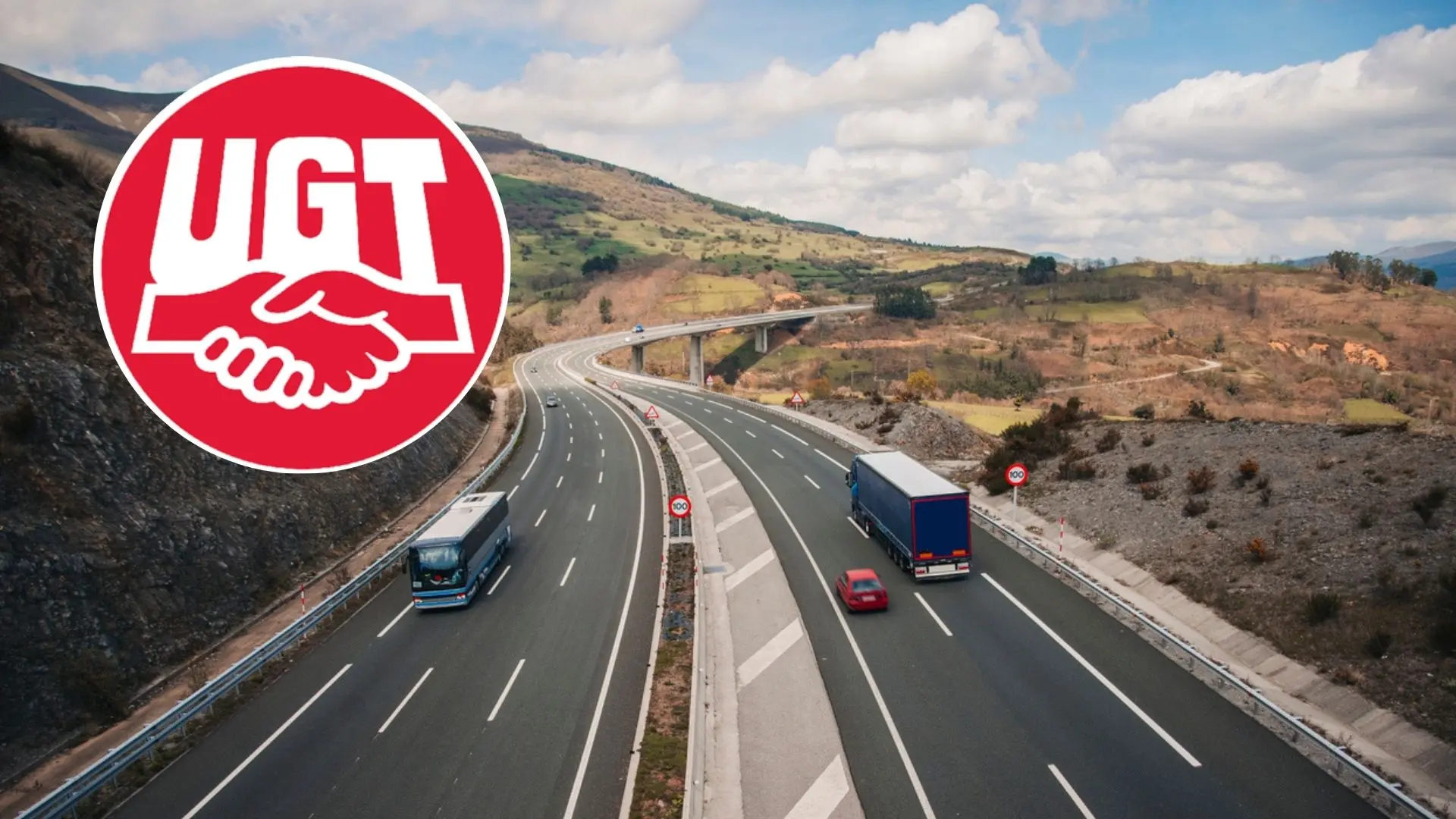 UGT pospone el inicio de la huelga indefinida de conductores de camión y de bus para no coincidir con la visita del Papa