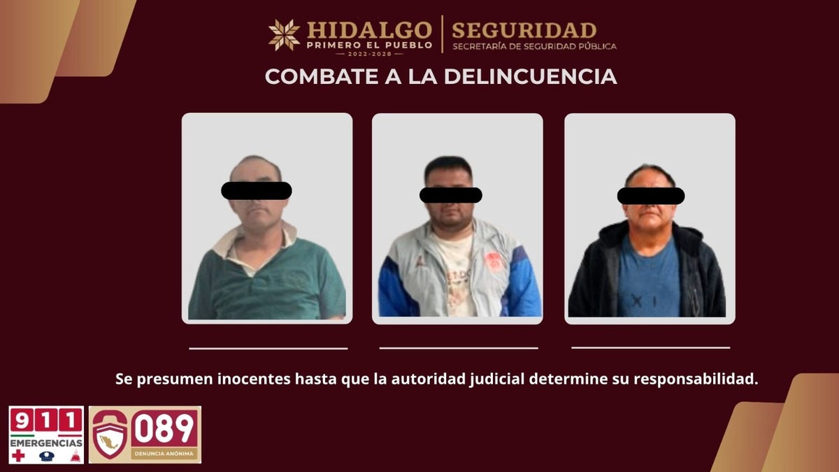 Caen tres presuntos montachoques en la México