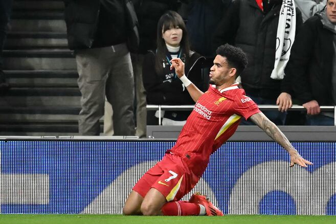 Luis Díaz es noticia en Liverpool: entró en selecto listado del club inglés